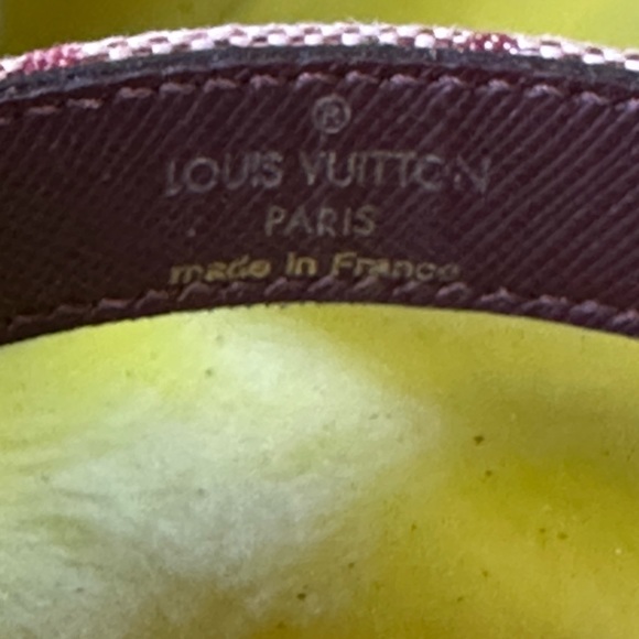 LOUIS VUITTON MONOGRAM CANVAS GOOD LUCK BANGLE IN BURGUNDY & MAUVE EUC WITH COD - Picture 3 of 7